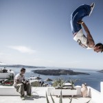 Red Bull Art of Motion Parkour event Santorini 2012, Training.